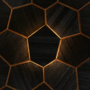 Seinapaneel Royal Black