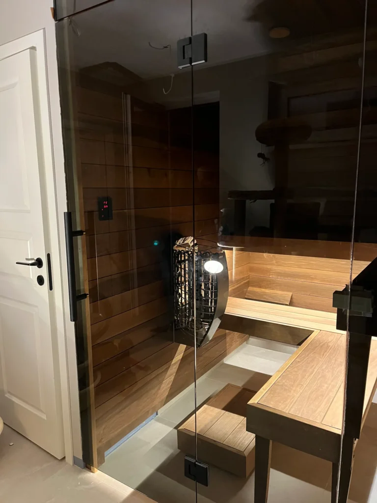 sauna interjöör