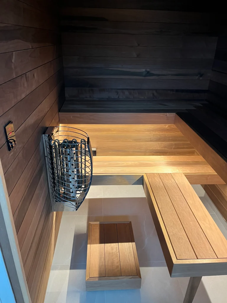 sauna puit
